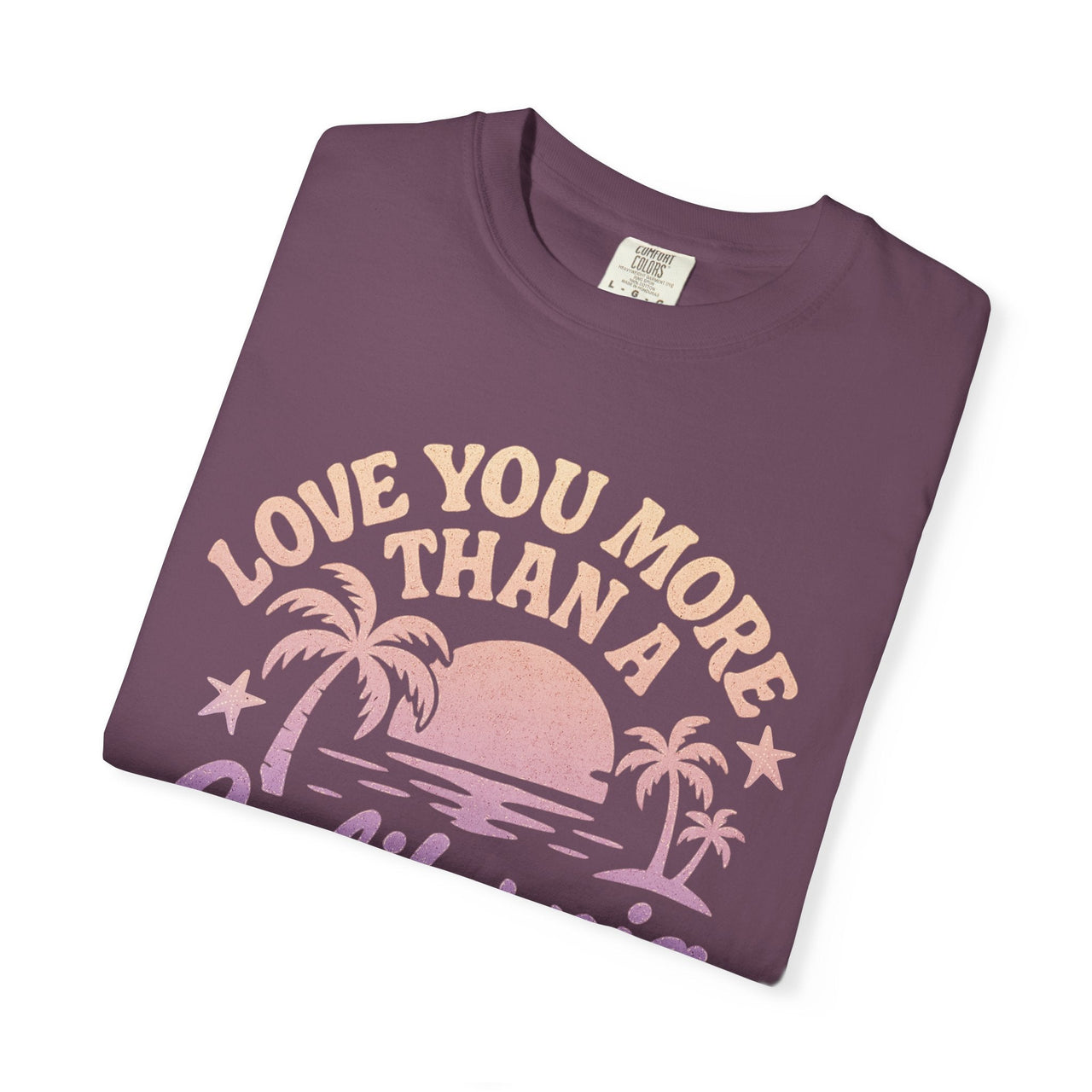 Wallen California Sunset Retro Beach Comfort Colors Tee - Sunlit Funlit Country Music Tees