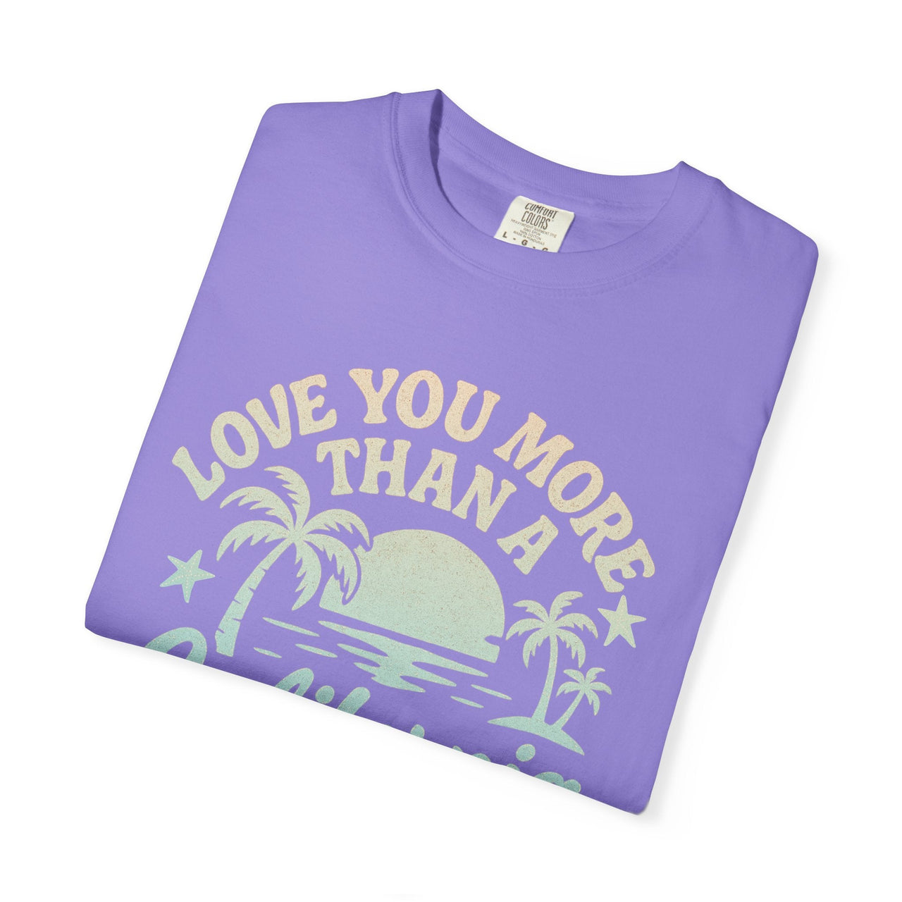 Wallen California Sunset Retro Beach Comfort Colors Tee - Sunlit Funlit Country Music Tees