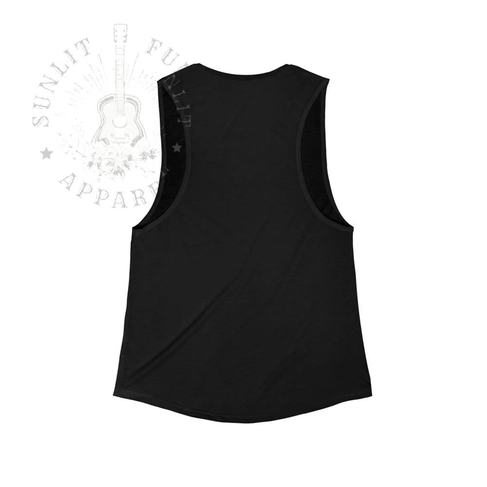 Wallen California Sunset Tropical Muscle Tank - Sunlit Funlit Country Music Tees