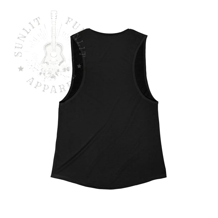 Wallen California Sunset Tropical Muscle Tank - Sunlit Funlit Country Music Tees