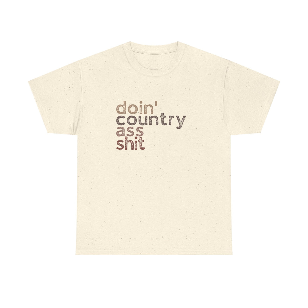 Wallen Doin' Country Ass Sh*t Stacked Tee - Sunlit Funlit Country Music Tees