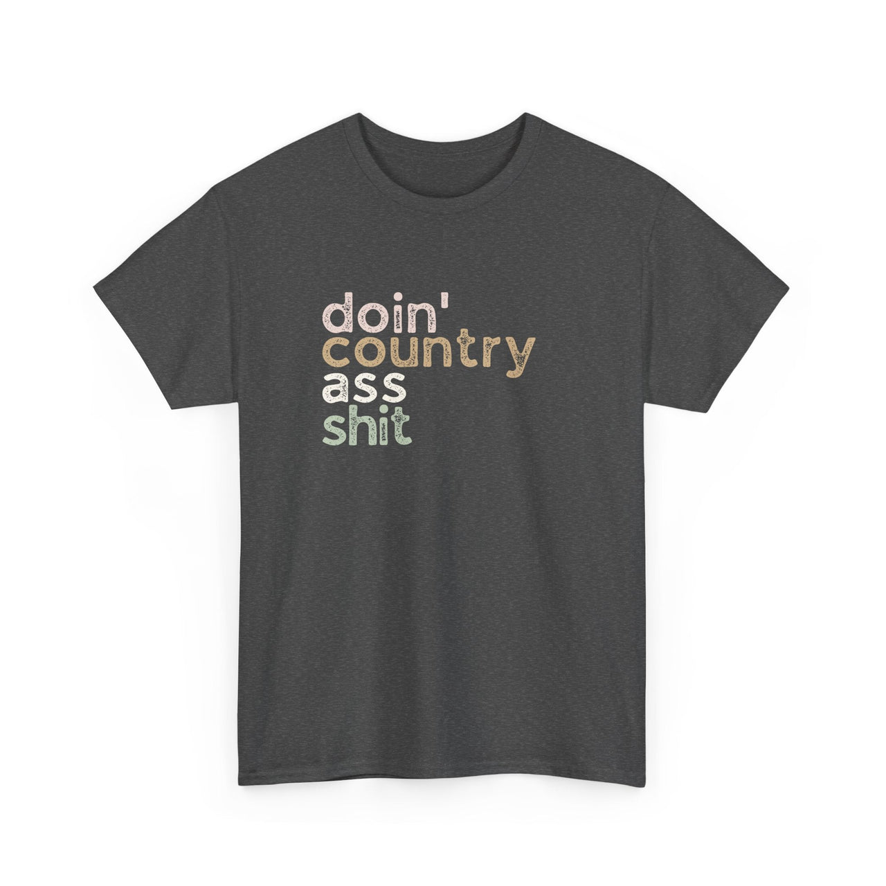 Wallen Doin' Country Ass Sh*t Stacked Tee - Sunlit Funlit Country Music Tees