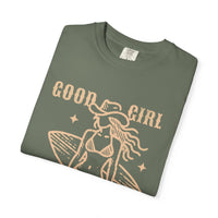 Thumbnail for Wallen Good Girl Gone Missing Comfort Colors Beach Tee - Sunlit Funlit Country Music Tees