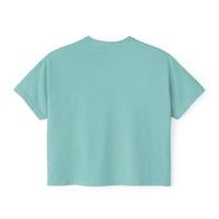 Thumbnail for Wallen If You Were Mine Comfort Colors Boxy Cropped Tee - Sunlit Funlit Country Music Tees