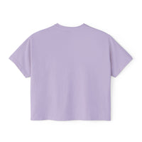 Thumbnail for Wallen If You Were Mine Comfort Colors Boxy Cropped Tee - Sunlit Funlit Country Music Tees