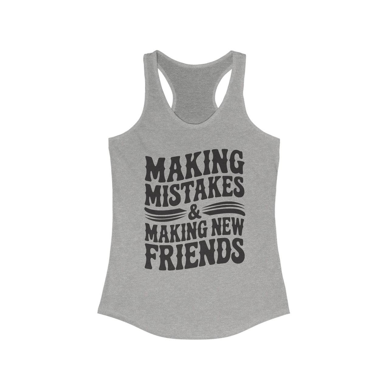 Wallen Making Mistakes Racerback Tank - Sunlit Funlit Country Music Tees