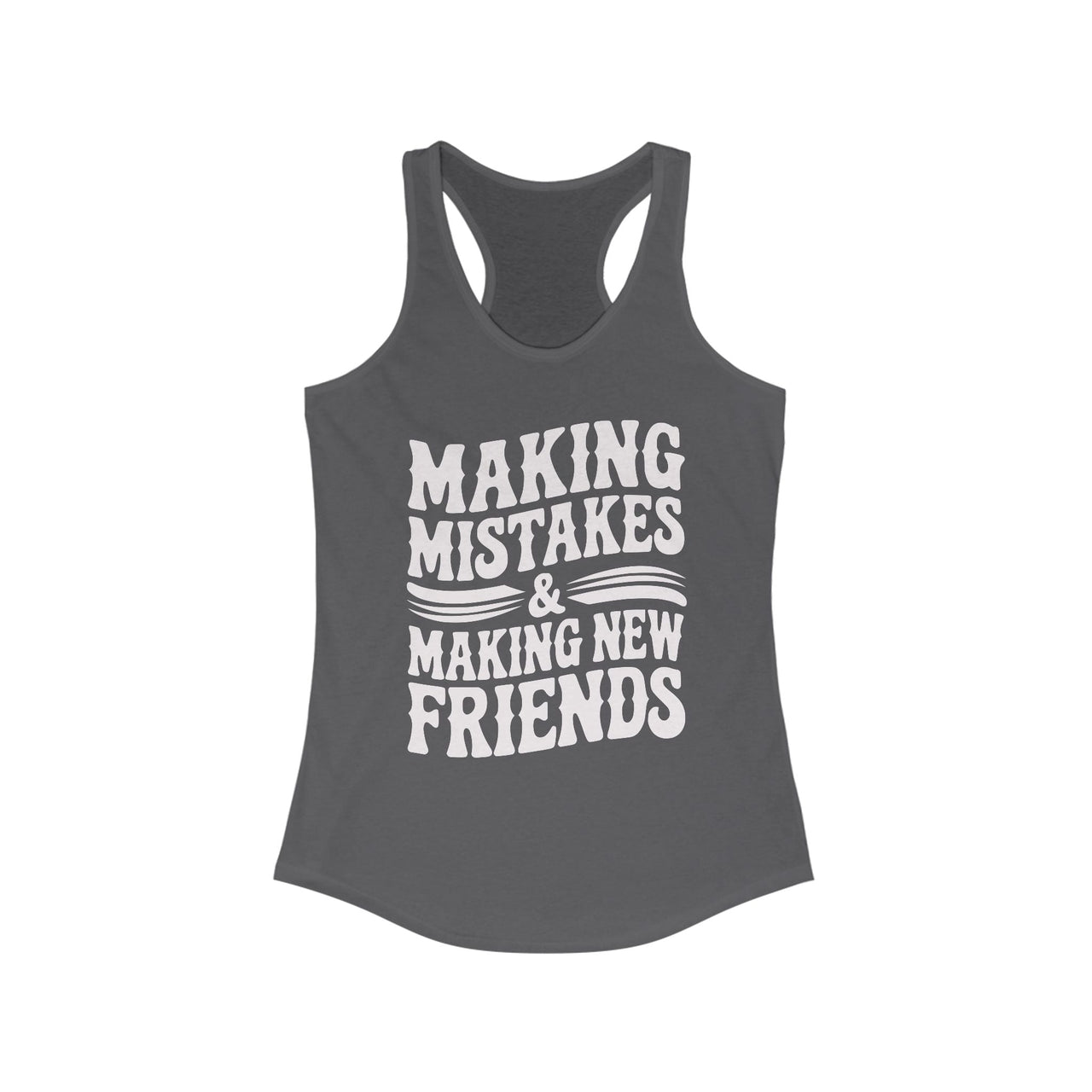 Wallen Making Mistakes Racerback Tank - Sunlit Funlit Country Music Tees