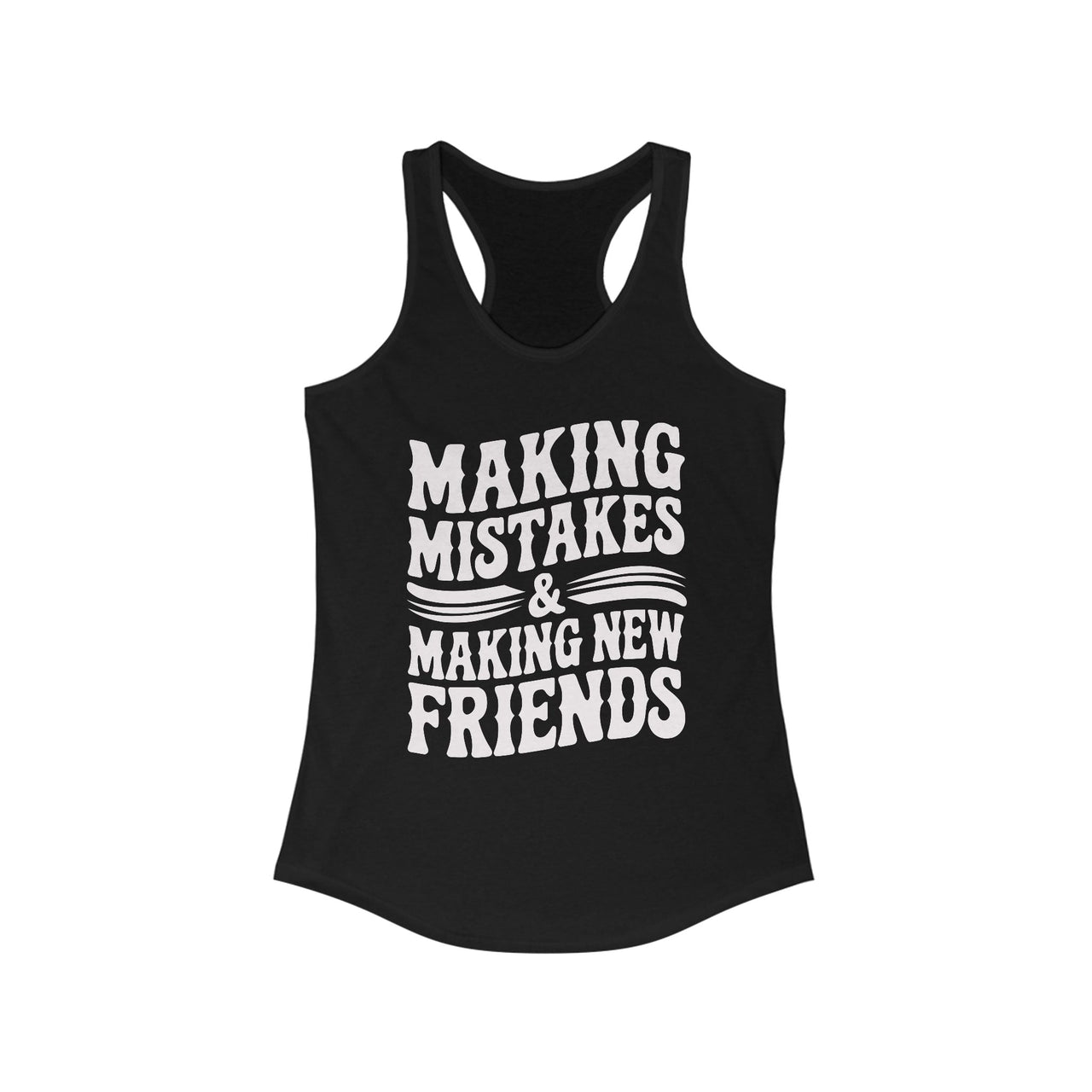 Wallen Making Mistakes Racerback Tank - Sunlit Funlit Country Music Tees