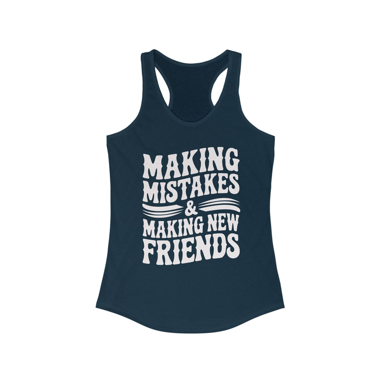 Wallen Making Mistakes Racerback Tank - Sunlit Funlit Country Music Tees