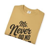 Thumbnail for Wallen Ms Never Do No Wrong Comfort Colors Tee - Sunlit Funlit Country Music Tees