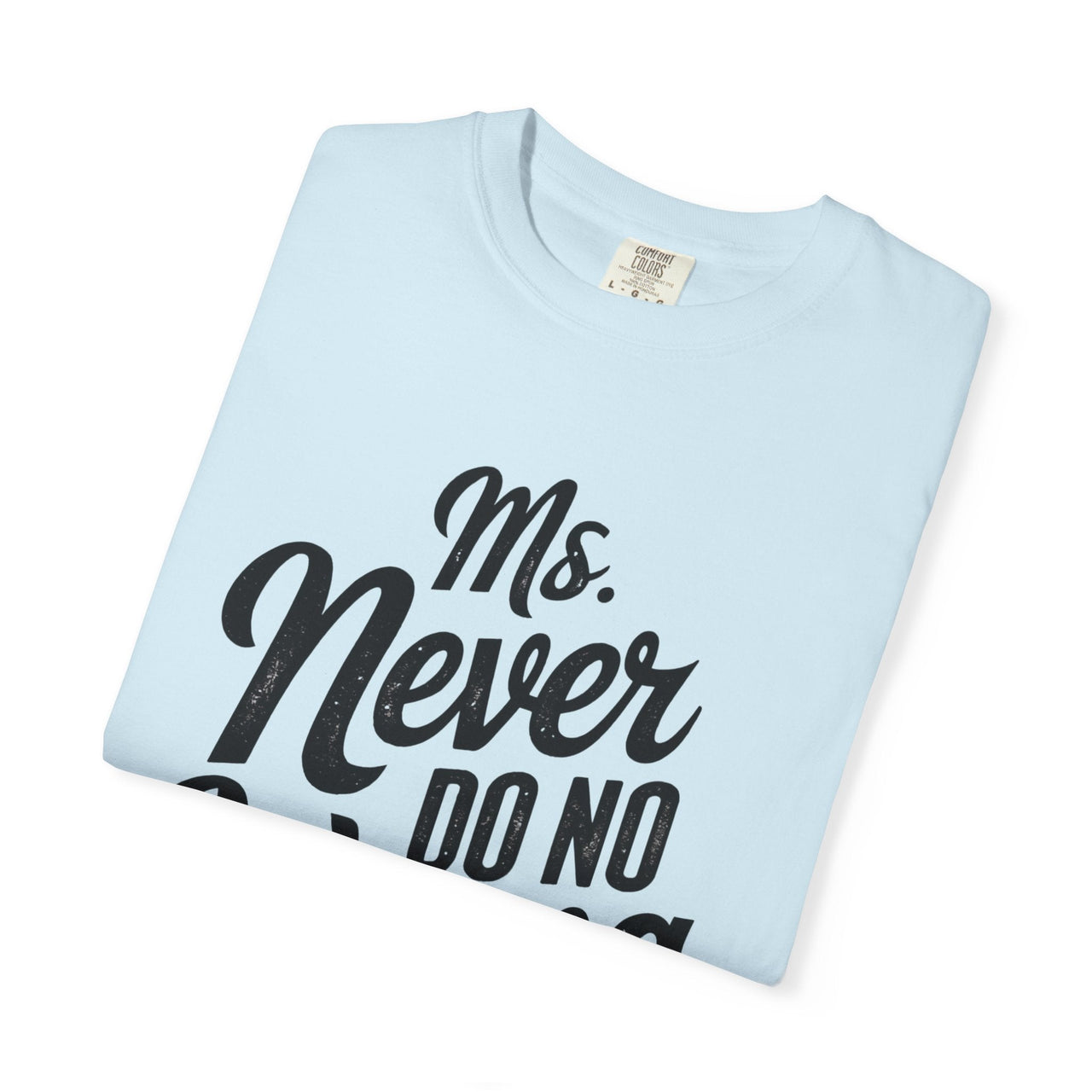 Wallen Ms Never Do No Wrong Comfort Colors Tee - Sunlit Funlit Country Music Tees