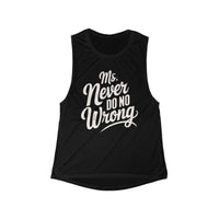 Thumbnail for Wallen Ms Never Do No Wrong Muscle Tank - Sunlit Funlit Country Music Tees