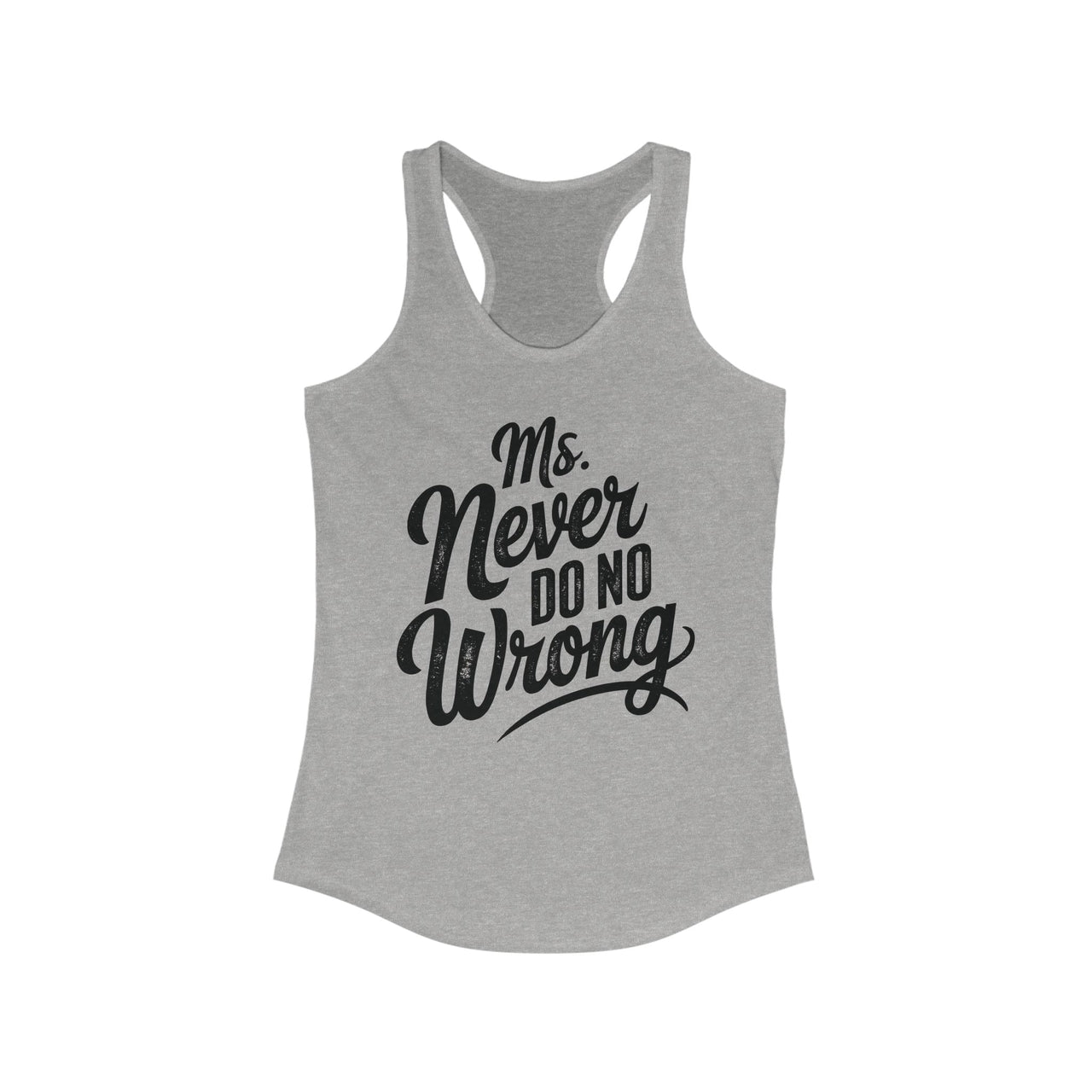 Wallen Ms Never Do No Wrong Racerback Tank - Sunlit Funlit Country Music Tees