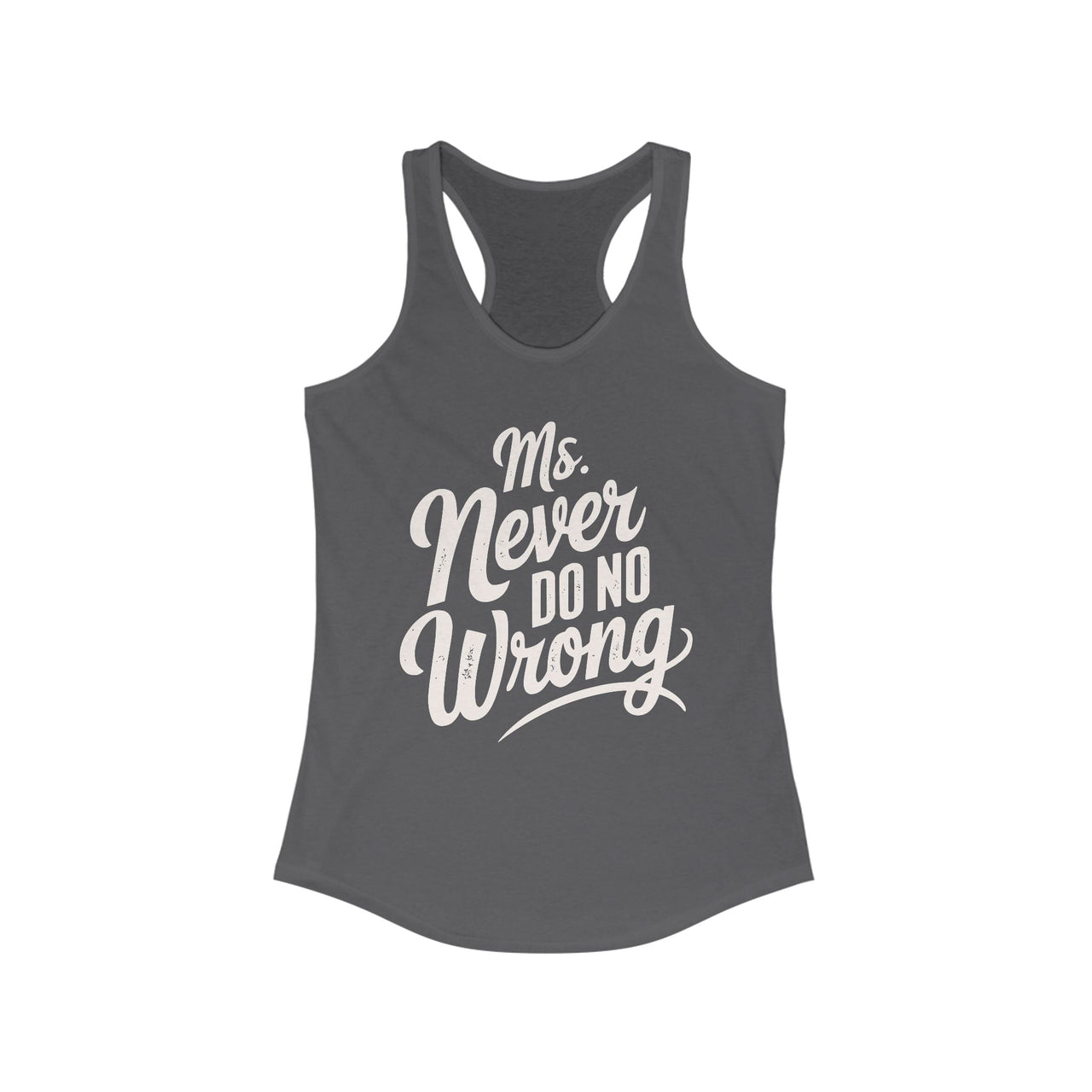Wallen Ms Never Do No Wrong Racerback Tank - Sunlit Funlit Country Music Tees
