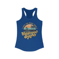 Thumbnail for Wallen Retro California Sunset Racerback Tank - Sunlit Funlit Country Music Tees