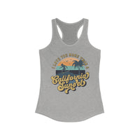Thumbnail for Wallen Retro California Sunset Racerback Tank - Sunlit Funlit Country Music Tees