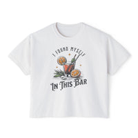 Thumbnail for Wallen This Bar Cocktail Boxy Tee - Sunlit Funlit Country Music Tees