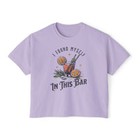 Thumbnail for Wallen This Bar Cocktail Boxy Tee - Sunlit Funlit Country Music Tees