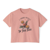 Thumbnail for Wallen This Bar Cocktail Boxy Tee - Sunlit Funlit Country Music Tees