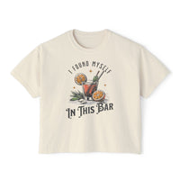 Thumbnail for Wallen This Bar Cocktail Boxy Tee - Sunlit Funlit Country Music Tees