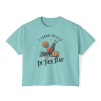 Thumbnail for Wallen This Bar Cocktail Boxy Tee - Sunlit Funlit Country Music Tees