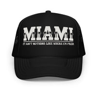 Thumbnail for Wallen Trucker Hat, Miami Hat, I&39;m The Problem Tour, Song Lyric Hat, Country Music Hats, Wallen Miami Florida, Redneck Hat, Concert Merch - Sunlit Funlit Country Music Tees