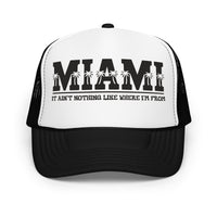 Thumbnail for Wallen Trucker Hat, Miami Hat, I&39;m The Problem Tour, Song Lyric Hat, Country Music Hats, Wallen Miami Florida, Redneck Hat, Concert Merch - Sunlit Funlit Country Music Tees