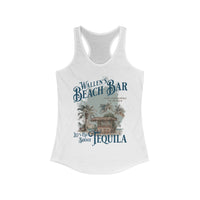 Thumbnail for Wallen's Beach Bar Racerback Tank - Sunlit Funlit Country Music Tees