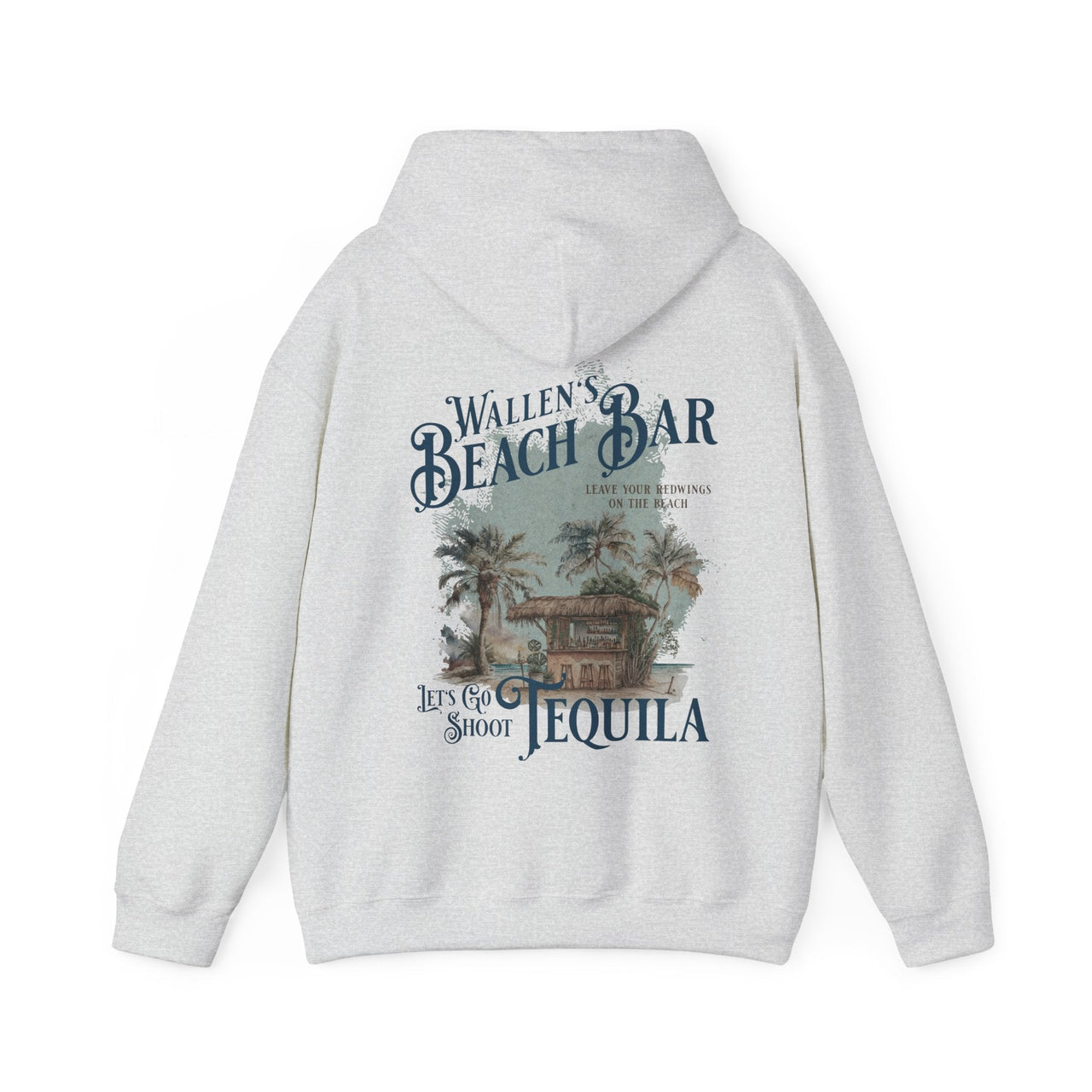 Wallen's Beach Bar Retro Beach Pullover Sweatshirt - Sunlit Funlit | Country Music Graphic Tees