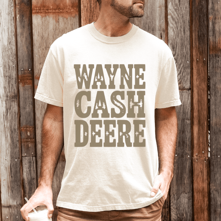 Wayne Cash Deere Country Tee
