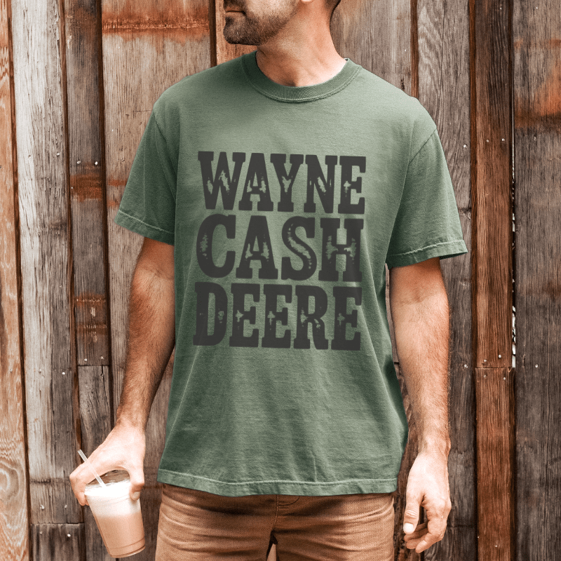 Wayne Cash Deere Country Tee