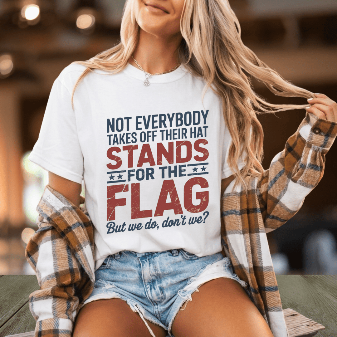 We Do Don't We American Patriot Tee - Sunlit Funlit Country Concert Tees