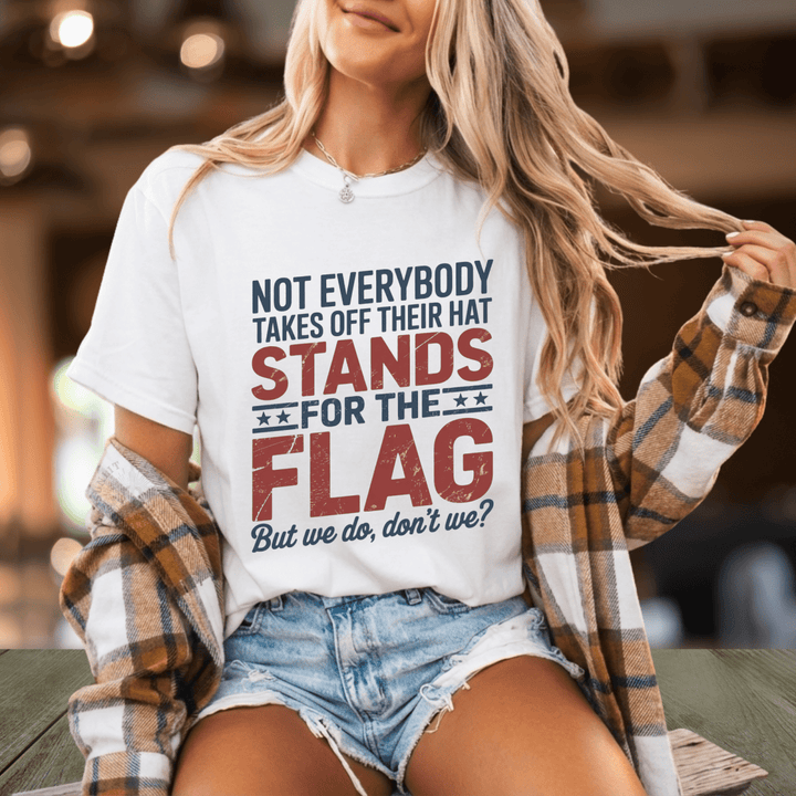 We Do Don't We American Patriot Tee - Sunlit Funlit Country Concert Tees