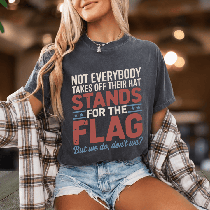 We Do Don't We American Patriot Tee - Sunlit Funlit Country Concert Tees