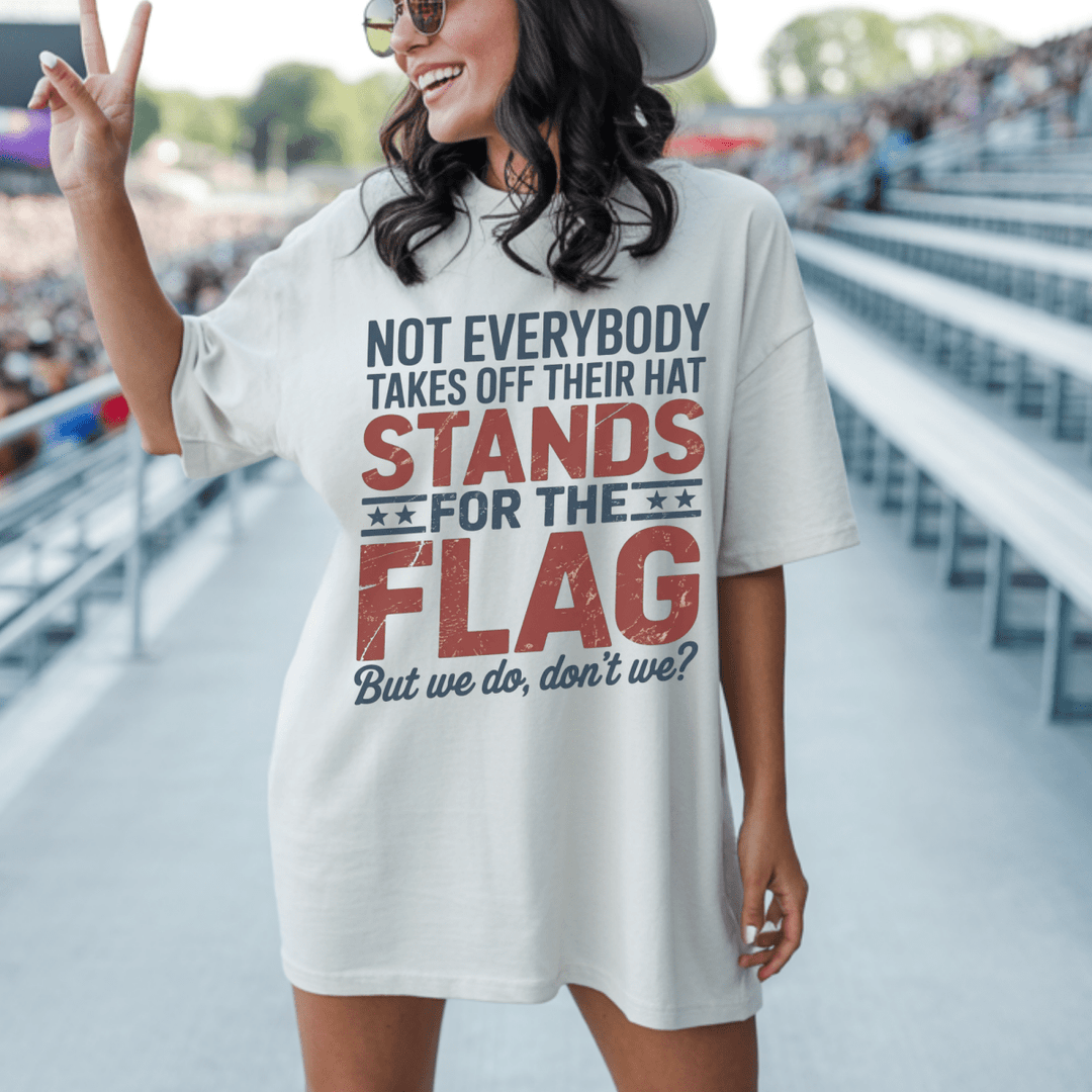 We Do Don't We American Patriot Tee - Sunlit Funlit Country Concert Tees