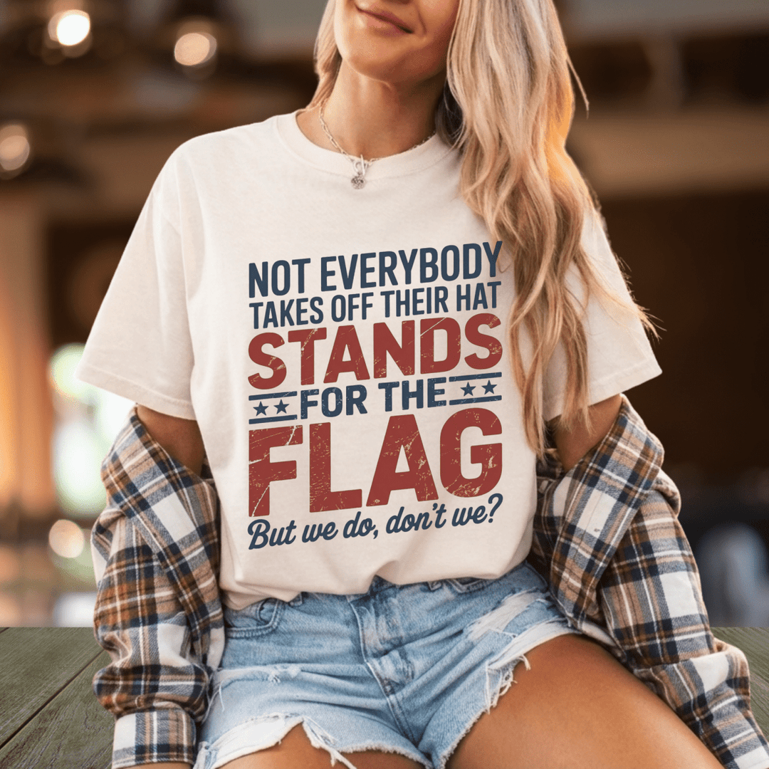 We Do Don't We American Patriot Tee - Sunlit Funlit Country Concert Tees