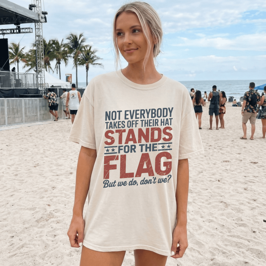 We Do Don't We American Patriot Tee - Sunlit Funlit Country Concert Tees