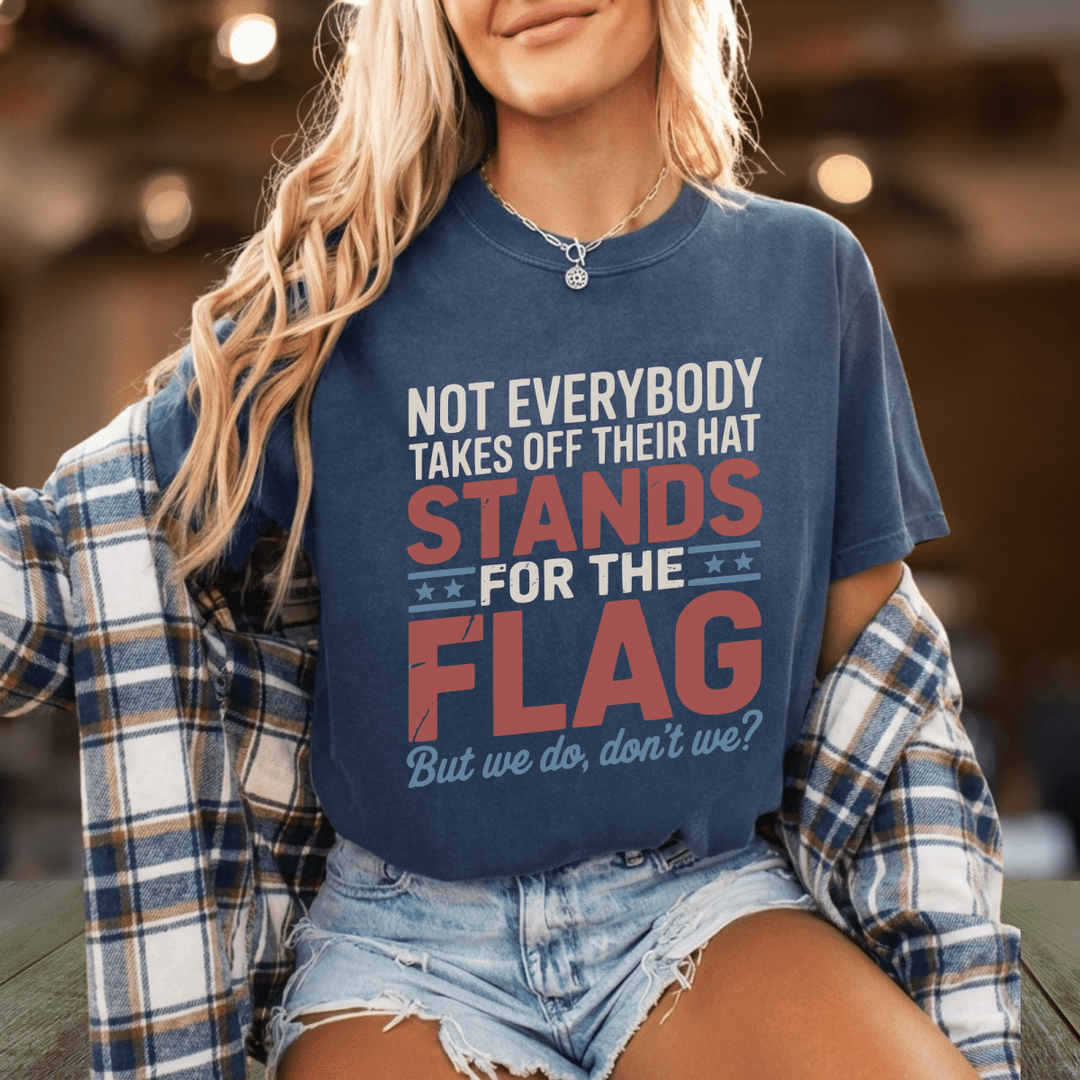 We Do Don't We American Patriot Tee - Sunlit Funlit Country Concert Tees