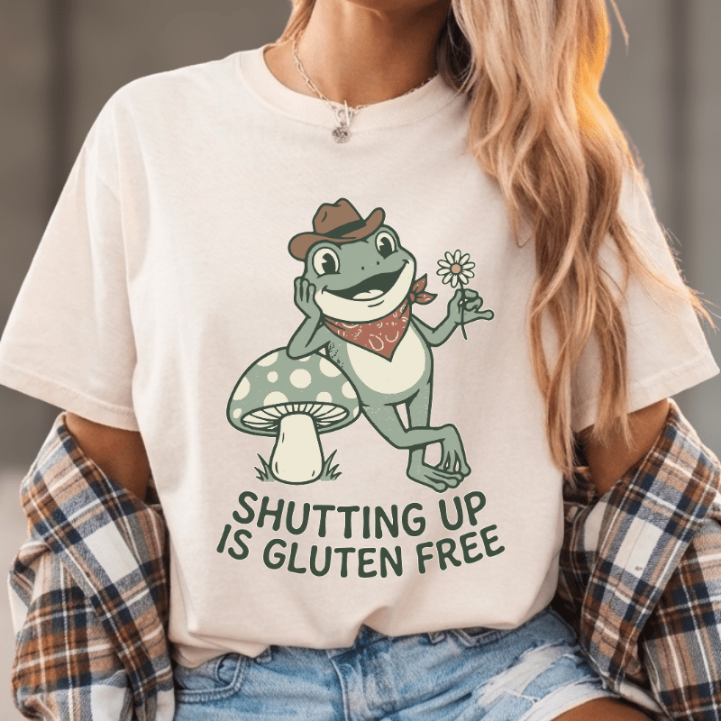 Western Frog Shutting Up Tee
