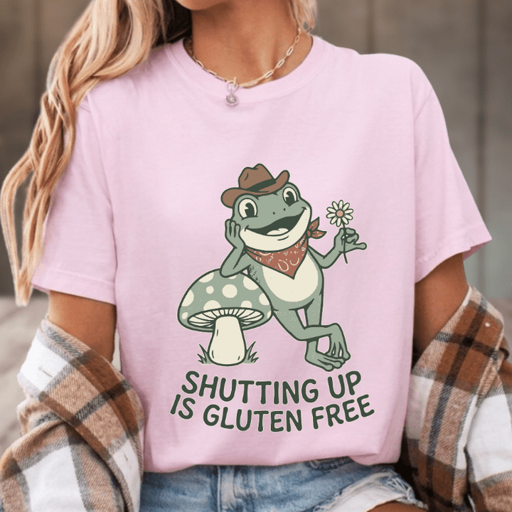 Western Frog Shutting Up Tee