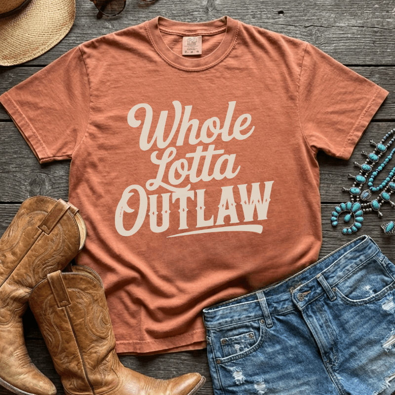 Whole Lotta Outlaw Wallen Fan T-Shirt