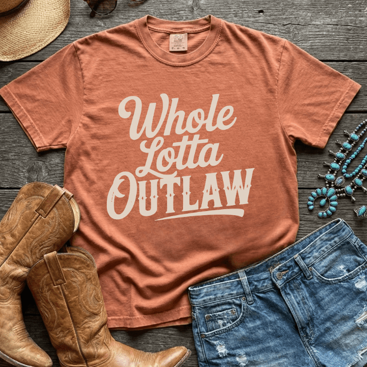 Whole Lotta Outlaw Wallen Fan T-Shirt