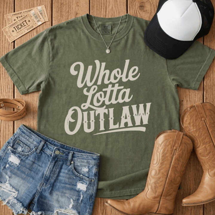 Whole Lotta Outlaw Wallen Fan T-Shirt
