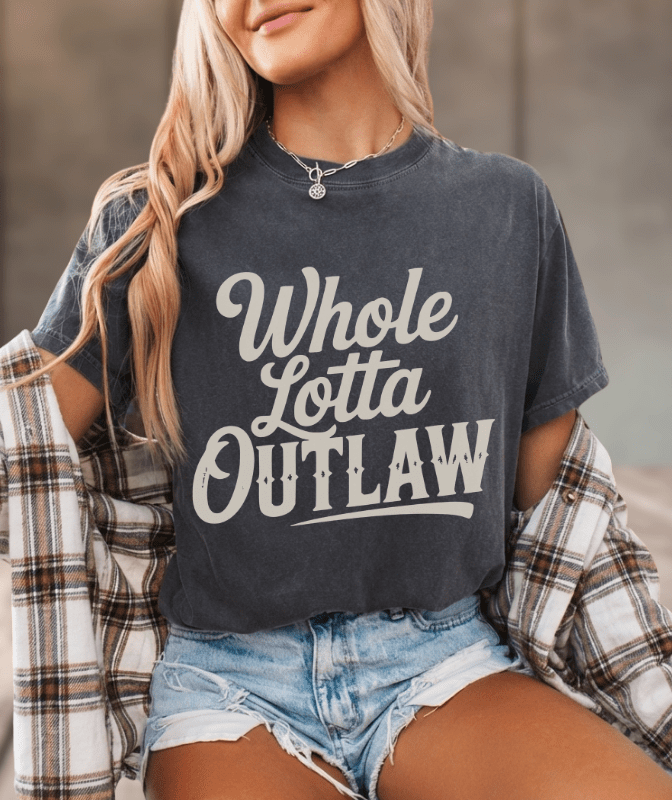 Whole Lotta Outlaw Wallen Fan T-Shirt