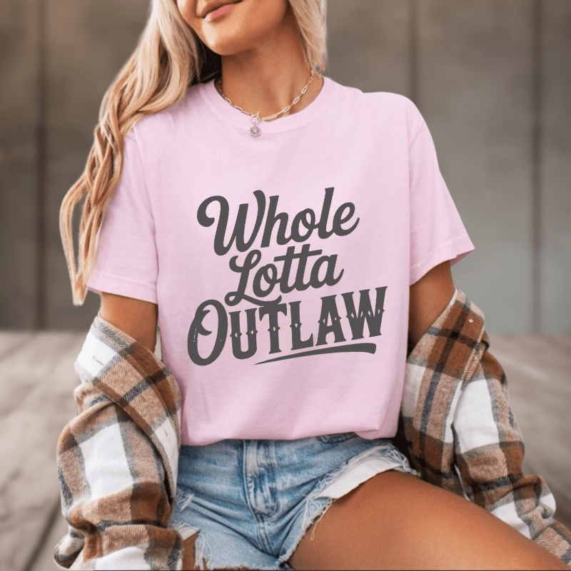 Whole Lotta Outlaw Wallen Fan T-Shirt