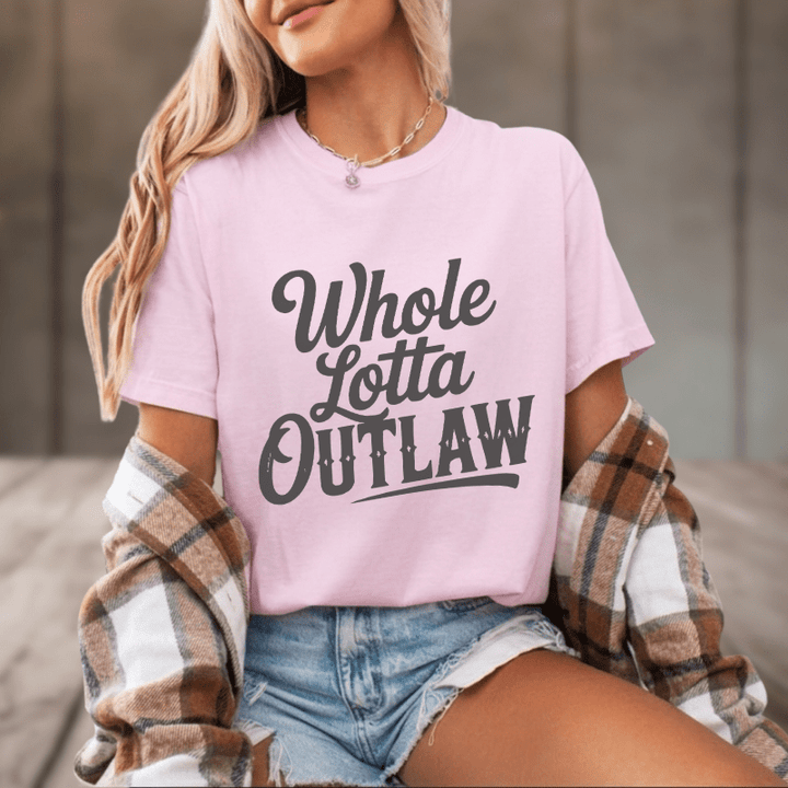 Whole Lotta Outlaw Wallen Fan T-Shirt