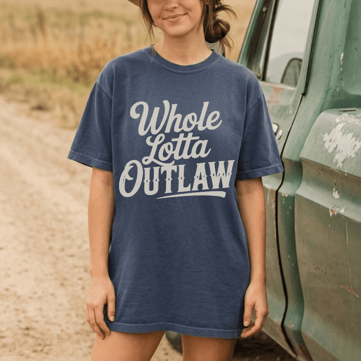 Whole Lotta Outlaw Wallen Fan T-Shirt