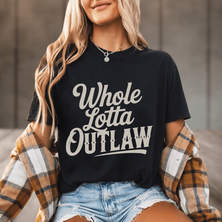 Whole Lotta Outlaw Wallen Fan T-Shirt