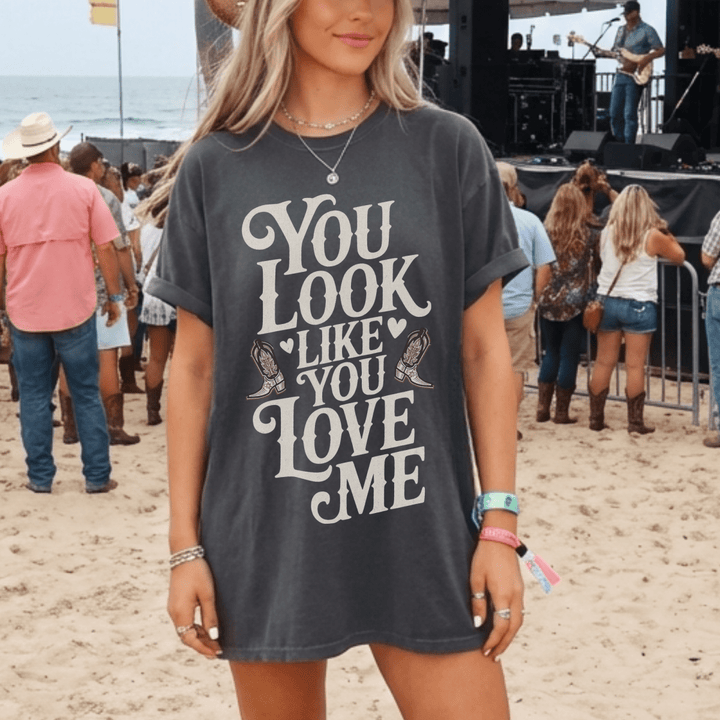 You Look Like You Love Me Concert Tee - Sunlit Funlit