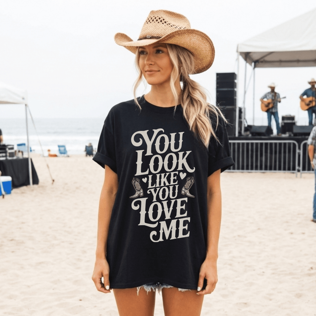 You Look Like You Love Me Concert Tee - Sunlit Funlit